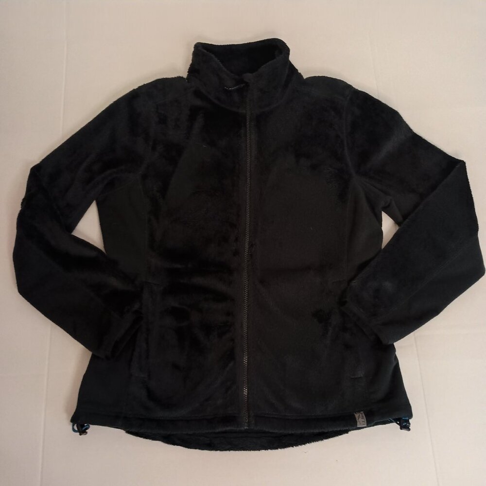 L.L. BEAN Full Zip Sherpa Micro Fleece Cozy  Jacket Coat 504678 Women's Size M - Picture 7 of 15